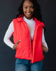 Watermelon Puffer Vest