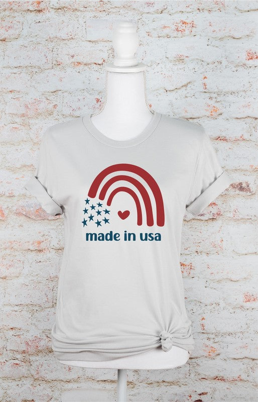 Made in USA Crew Neck Tee (curvy)