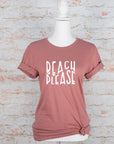 Beach Please Graphic Tee (curvy)