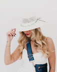 Turquoise Stone Trimmed Hat