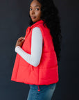 Watermelon Puffer Vest