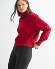 Malibu Raglan Sleeve Turtleneck