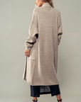 Wooly Knit Cardigan Duster