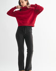Malibu Raglan Sleeve Turtleneck