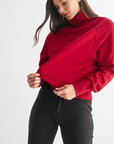 Malibu Raglan Sleeve Turtleneck
