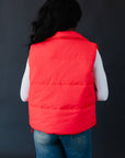 Watermelon Puffer Vest