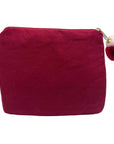 Wine O'clock Beaded Coin Purse