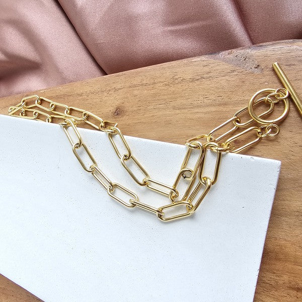 Chunky Paperclip Chain