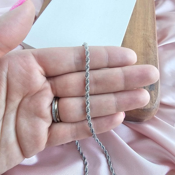Silver Rope Chain