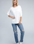 Viscose Front Pockets Sweater