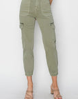 High Rise Cargo Joggers