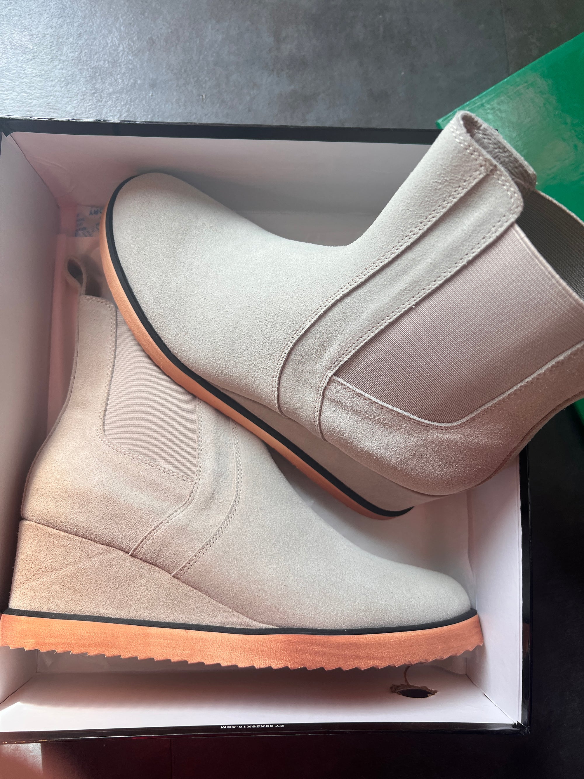 Chelsea Wedge Boots